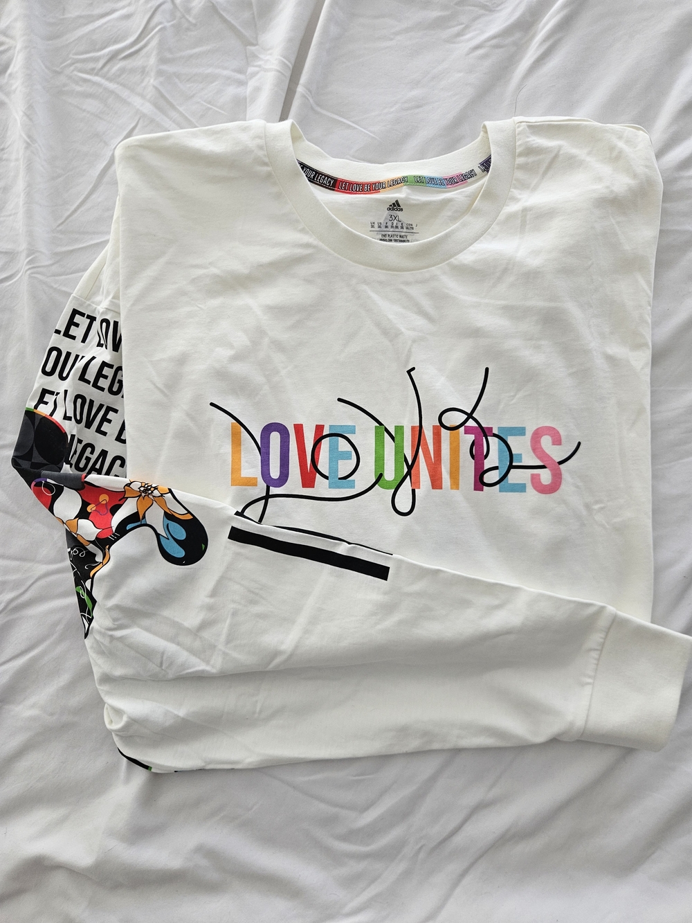 Adidas x Rich Mnisi Unisex Pride Longsleeve Graphic Tee 3XL